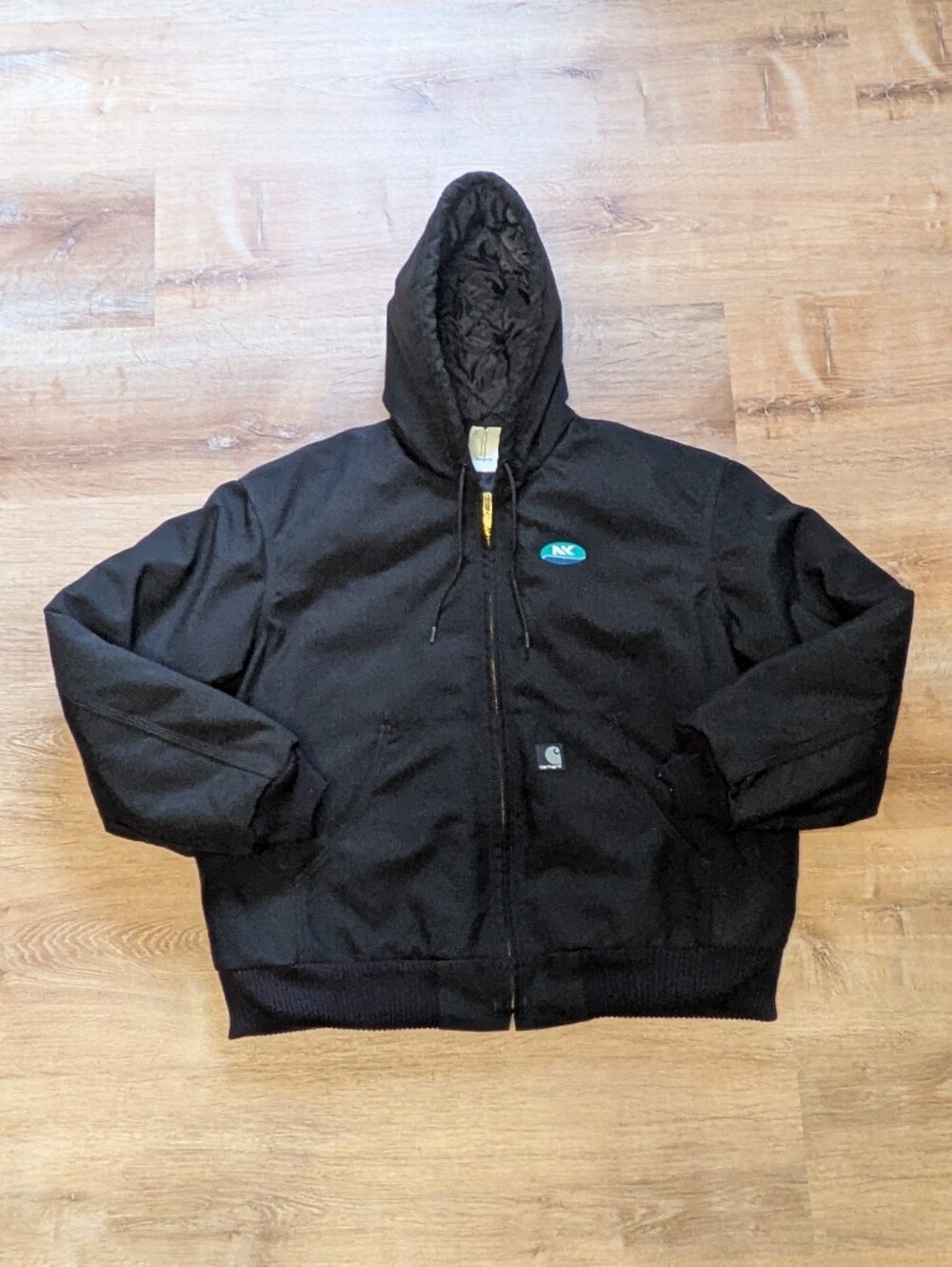 Vintage Mens Carhartt J133 Extreme Active Jacket Large In Black